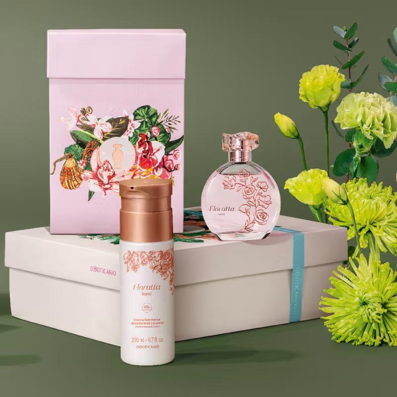 Kit Presente Dia das Mães Floratta Rosé 2 itens - O Boticario